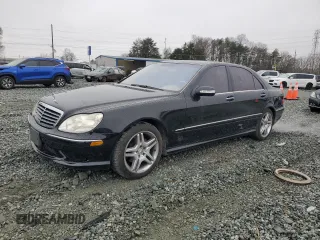 2006 Mercedes-Benz S 500 with VIN WDBNG75J16A479767, listed as a Copart auction lot 85027454 with 170,381 mi miles and Clean Title. Bid and sale history available at carsss.com. Image 1.