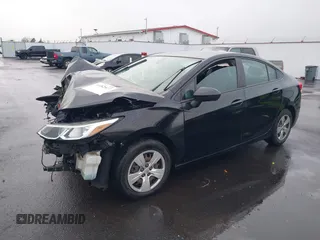 2017 Chevrolet Cruze LS with VIN 1G1BC5SM9H7180426, listed as a IAAI auction lot 41482877 with Not Provided miles and . Bid and sale history available at DreamBid. Image 2.