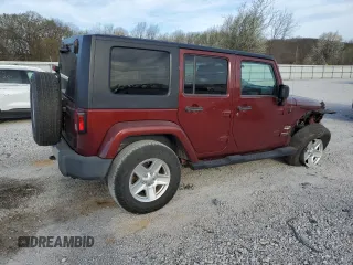 2008 Jeep Wrangler Unlimited Sahara with VIN 1J4GA59128L531922, listed as a Copart auction lot 48982795 with 39,329 mi miles and Clean title. Bid and sale history available at DreamBid. Image 3.