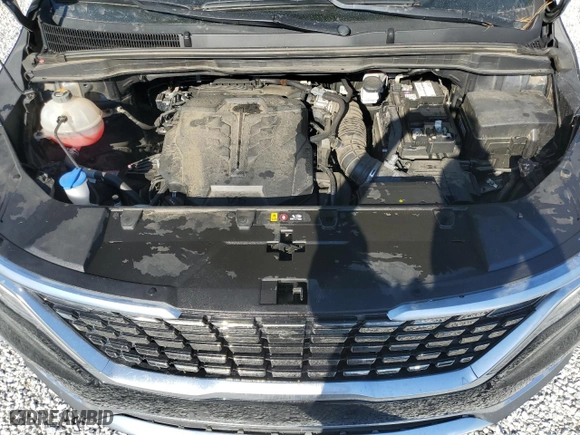 2022 Kia Carnival SX with VIN KNDNE5H37N6149609, listed as a Copart auction lot 69998424 with 53,749 mi miles and Salvage Title. Bid and sale history available at carsss.com. Image 12.
