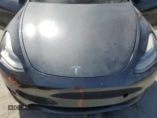 2024 Tesla Model Y Long Range with VIN 7SAYGDEEXRA237667, listed as a Copart auction lot 58260635 with Not provided miles and Salvage title. Bid and sale history available at DreamBid. Image 11.