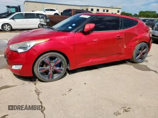 2012 Hyundai Veloster w/Black Int with VIN KMHTC6AD1CU026558, listed as a Copart auction lot 63878235 with 107,905 mi miles and Clean title. Bid and sale history available at DreamBid. Image 1.