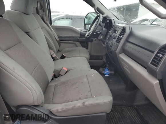 2017 Ford F-250 XL with VIN 1FDBF2B67HEB80026, listed as a Copart auction lot 55969905 with 88,917 mi miles and Salvage title. Bid and sale history available at DreamBid. Image 7.