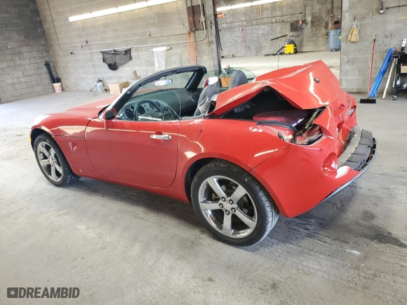 2007 Pontiac Solstice with VIN 1G2MB35B87Y123004, listed as a Copart auction lot 79489224 with 25,149 mi miles and Salvage Title. Bid and sale history available at carsss.com. Image 2.