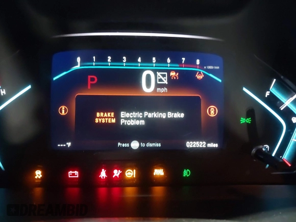 2024 Honda Odyssey EX-L with VIN 5FNRL6H68RB058253, listed as a IAAI auction lot 41721587 with 22,522 mi miles and . Bid and sale history available at DreamBid. Image 7.