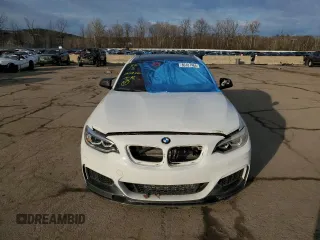 2015 BMW 2 Series M235i xDrive with VIN WBA1J9C55FVX98646, listed as a Copart auction lot 86187464 with 0 mi miles and Salvage Title. Bid and sale history available at carsss.com. Image 5.