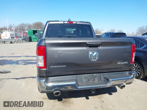 2022 Ram 1500 Big Horn with VIN 1C6SRFFT4NN428027, listed as a IAAI auction lot 41656564 with 14,754 mi miles. Bid and sale history available at carsss.com. Image 16.