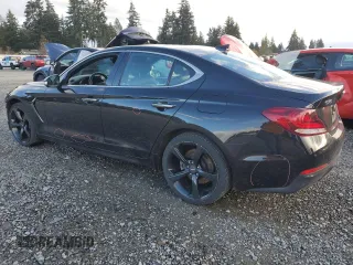 2019 Genesis G70 Advanced with VIN KMTG44LA0KU014928, listed as a Copart auction lot 79976264 with 55,063 mi miles and Salvage Title. Bid and sale history available at DreamBid. Image 2.