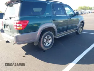2002 Toyota Sequoia SR5 with VIN 5TDZT34A82S071997, listed as a IAAI auction lot 41995669 with 258,869 mi miles and . Bid and sale history available at carsss.com. Image 4.