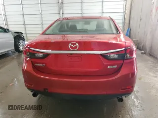 2016 Mazda 6 i Sport with VIN JM1GJ1U54G1409985, listed as a Copart auction lot 53672785 with 185,258 mi miles and Salvage Title. Bid and sale history available at DreamBid. Image 6.