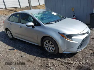 2024 Toyota Corolla LE with VIN 5YFB4MDE4RP153171, listed as a IAAI auction lot 42062717 with 9,558 mi miles and . Bid and sale history available at DreamBid. Image 1.