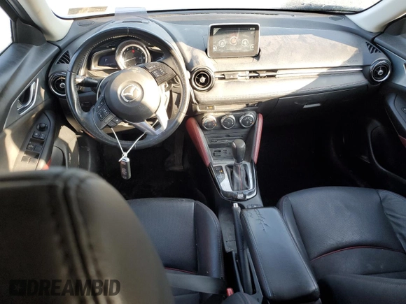 2016 Mazda CX-3 Grand Touring with VIN JM1DKBD79G0126026, listed as a Copart auction lot 46821275 with 113,442 mi miles and Salvage Title. Bid and sale history available at carsss.com. Image 8.