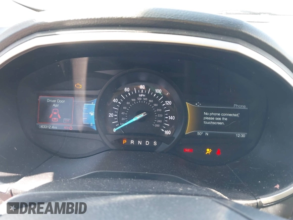 2019 Ford Edge SEL with VIN 2FMPK3J95KBC09349, listed as a IAAI auction lot 41653331 with 63,312 mi miles. Bid and sale history available at carsss.com. Image 7.
