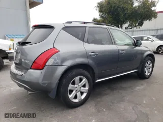 2007 Nissan Murano S with VIN JN8AZ08WX7W626069, listed as a Copart auction lot 64867864 with 135,636 mi miles and Salvage Title. Bid and sale history available at carsss.com. Image 3.
