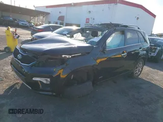 2012 Kia Sorento SX with VIN 5XYKWDA26CG282979, listed as a IAAI auction lot 41018886 with 224,753 mi miles. Bid and sale history available at carsss.com. Image 2.