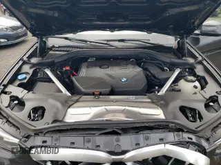 2024 BMW X3 sDrive30i with VIN 5UX43DP01R9V58548, listed as a Copart auction lot 47948765 with 23,363 mi miles and Salvage Title. Bid and sale history available at DreamBid. Image 11.