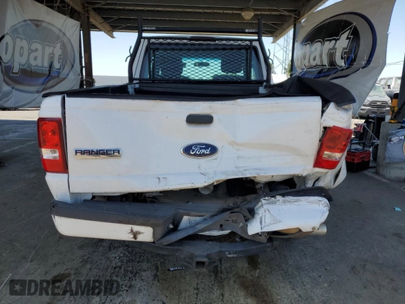 2011 Ford Ranger XLT with VIN 1FTLR4FE4BPA81673, listed as a Copart auction lot 61954995 with 151,836 mi miles and Salvage title. Bid and sale history available at DreamBid. Image 6.