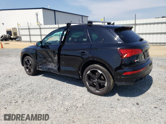 2020 Audi SQ5 Premium Plus with VIN WA1B4AFY2L2056718, listed as a Copart auction lot 51672493 with 26,897 mi miles. Bid and sale history available at carsss.com. Image 2.