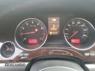 2005 Audi A8 L with VIN WAUML44E65N016605, listed as a Copart auction lot 86596774 with 161,385 mi miles and Clean Title. Bid and sale history available at carsss.com. Image 9.