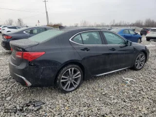 2019 Acura TLX w/Technology Pkg with VIN 19UUB2F45KA003086, listed as a Copart auction lot 86333114 with 76,112 mi miles and Clean Title. Bid and sale history available at carsss.com. Image 3.