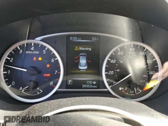 2017 Nissan Sentra SV with VIN 3N1AB7AP4HL723998, listed as a Copart auction lot 56484115 with 39,353 mi miles and Salvage title. Bid and sale history available at DreamBid. Image 9.