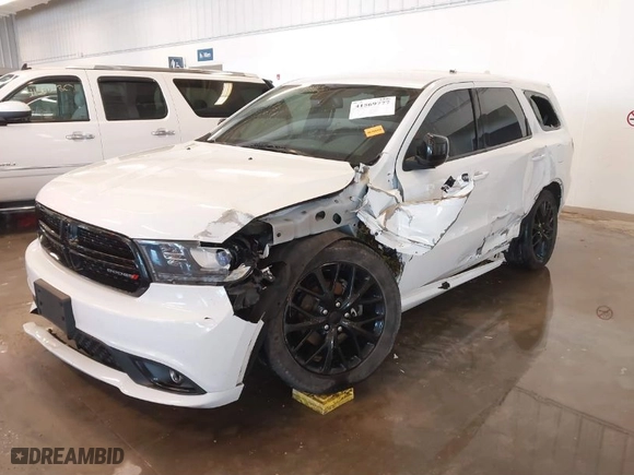 2015 Dodge Durango SXT with VIN 1C4RDHAG9FC795398, listed as a IAAI auction lot 41569777 with NaN miles. Bid and sale history available at carsss.com. Image 2.