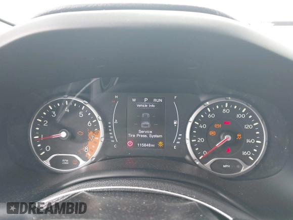 2017 Jeep Renegade Altitude with VIN ZACCJBBB8HPF83864, listed as a IAAI auction lot 42392202 with 115,648 mi miles and . Bid and sale history available at DreamBid. Image 7.