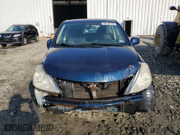 2007 Nissan Versa 1.8 S with VIN 3N1BC13EX7L418854, listed as a Copart auction lot 50765145 with 334,472 mi miles and Salvage Title. Bid and sale history available at carsss.com. Image 5.