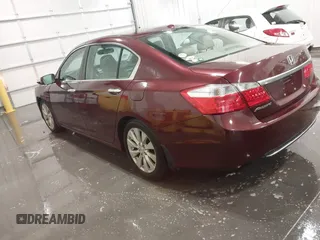 2013 Honda Accord EX-L with VIN 1HGCR2F89DA180527, listed as a IAAI auction lot 41416759 with 112,530 mi miles and . Bid and sale history available at DreamBid. Image 3.
