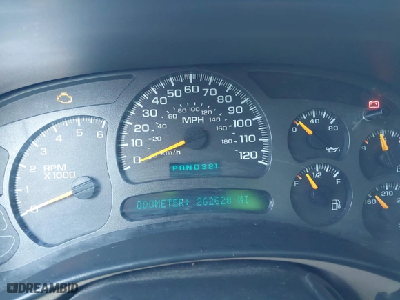 2003 Chevrolet Silverado 1500 LS with VIN 2GCEC19T531184487, listed as a IAAI auction lot 41846403 with 262,620 mi miles. Bid and sale history available at carsss.com. Image 7.