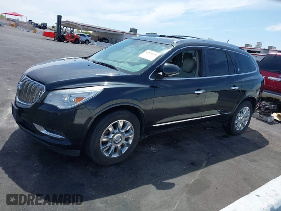 2015 Buick Enclave Leather with VIN 5GAKVBKD4FJ273209, listed as a IAAI auction lot 42178192 with 126,184 mi miles and . Bid and sale history available at carsss.com. Image 14.
