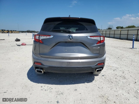 2024 Acura RDX with VIN 5J8TC2H31RL004537, listed as a Copart auction lot 74593534 with 11,281 mi miles and Salvage Title. Bid and sale history available at carsss.com. Image 6.