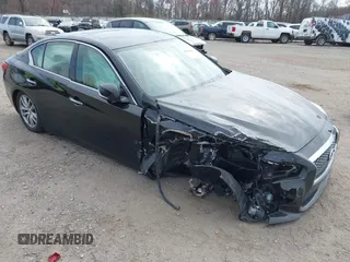 2016 Infiniti Q50 Premium with VIN JN1EV7AR2GM341628, listed as a IAAI auction lot 41898412 with 63,543 mi miles and . Bid and sale history available at DreamBid. Image 1.
