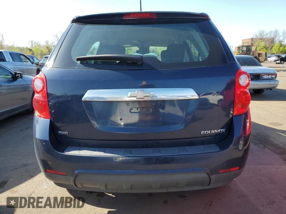 2015 Chevrolet Equinox LS with VIN 2GNFLEEK3F6226937, listed as a Copart auction lot 54615305 with 134,481 mi miles and Clean Title. Bid and sale history available at carsss.com. Image 6.