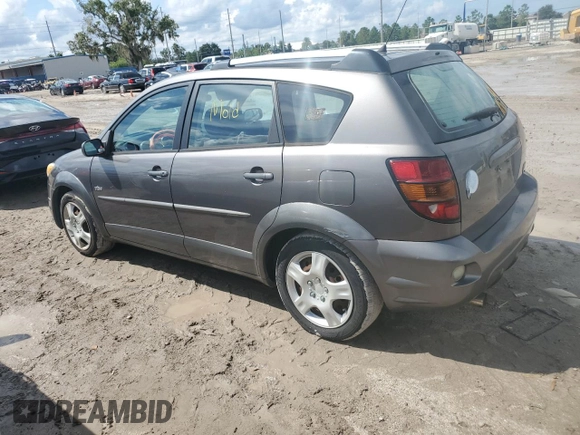 2005 Pontiac Vibe with VIN 5Y2SL66845Z447207, listed as a Copart auction lot 74093194 with 0 mi miles and Non Repairable. Bid and sale history available at carsss.com. Image 2.