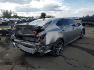 2018 Lexus GS with VIN JTHCZ1BL5JA009304, listed as a Copart auction lot 44518915 with 28,688 mi miles and Salvage Title. Bid and sale history available at carsss.com. Image 3.