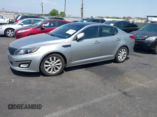2015 Kia Optima EX with VIN 5XXGN4A75FG444341, listed as a IAAI auction lot 42738557 with 140,714 mi miles and . Bid and sale history available at DreamBid. Image 6.