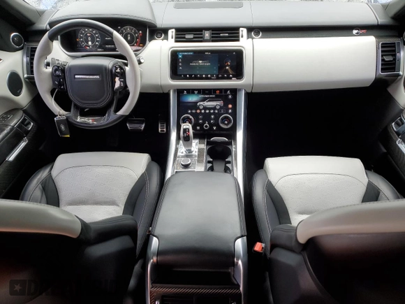 2019 Land Rover Range Rover Sport SVR with VIN SALWZ2SE2KA814838, listed as a Copart auction lot 45405035 with 74,674 mi miles and Salvage Title. Bid and sale history available at DreamBid. Image 8.