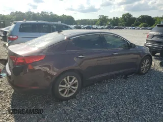2013 Kia Optima EX z VIN 5XXGN4A77DG138576, wystawiony jako Copart lot #57203965 z przebiegiem 201 406 mil mil oraz Szkoda całkowita • Salvage title. Historia ofert i sprzedaży dostępna na DreamBid. Obrazek 3.