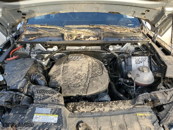 2018 Audi Q5 Prestige with VIN WA1CNBFY0J2057385, listed as a Copart auction lot 43372185 with 35,721 mi miles and Salvage Title. Bid and sale history available at carsss.com. Image 13.