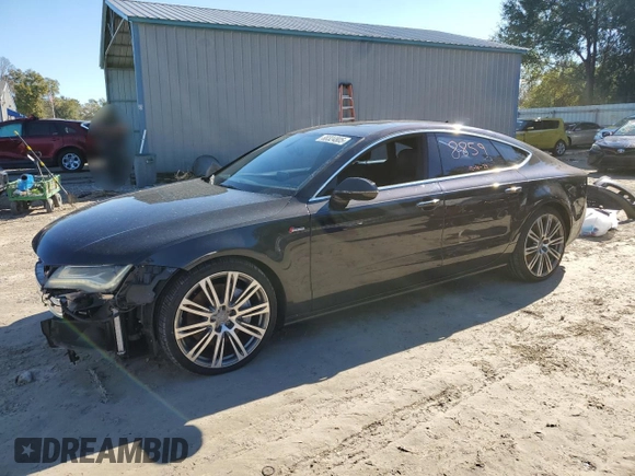 2015 Audi A7 Premium Plus with VIN WAUWGAFC1FN029061, listed as a Copart auction lot 88324805 with 91,038 mi miles and Salvage title. Bid and sale history available at DreamBid. Image 1.