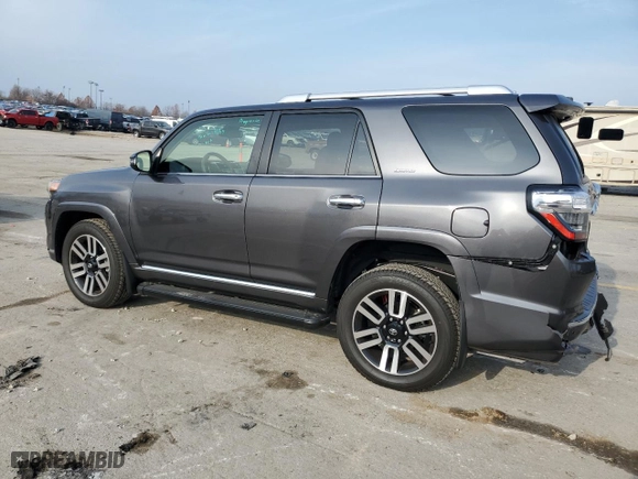 2023 Toyota 4Runner Limited with VIN JTEKU5JR6P6121092, listed as a Copart auction lot 86530684 with 5,528 mi miles and Salvage Title. Bid and sale history available at carsss.com. Image 2.