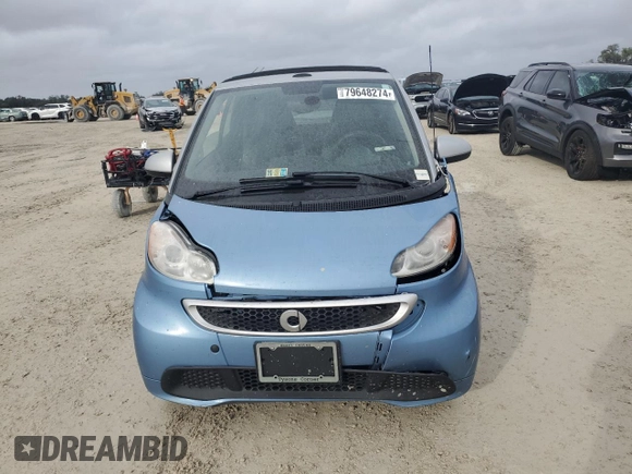 2013 Smart fortwo Passion with VIN WMEEK3BA4DK599147, listed as a Copart auction lot 79648274 with Not provided miles and Salvage title. Bid and sale history available at DreamBid. Image 5.