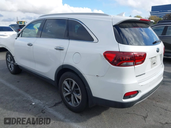 2019 Kia Sorento EX V6 with VIN 5XYPH4A53KG504421, listed as a IAAI auction lot 41788062 with 71,287 mi miles. Bid and sale history available at carsss.com. Image 3.