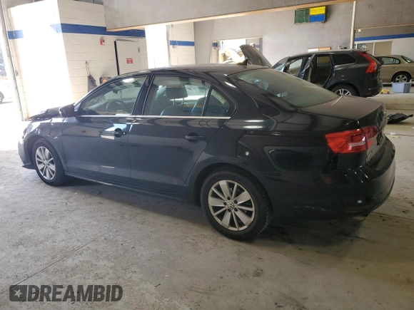 2015 Volkswagen Jetta Sedan 1.8T SE with VIN 3VWD07AJ9FM356936, listed as a Copart auction lot 46892365 with 138,664 mi miles and Salvage Title. Bid and sale history available at carsss.com. Image 2.