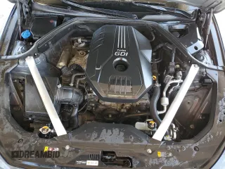 2019 Genesis G70 2.0T Advanced with VIN KMTG34LA2KU035041, listed as a Copart auction lot 52457484 with 43,490 mi miles and Salvage Title. Bid and sale history available at carsss.com. Image 11.