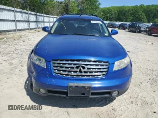 2005 Infiniti FX z VIN JNRAS08W95X216368, wystawiony jako Copart lot #54745065 z przebiegiem 232 897 mil mil oraz Szkoda całkowita • Salvage title. Historia ofert i sprzedaży dostępna na DreamBid. Obrazek 5.