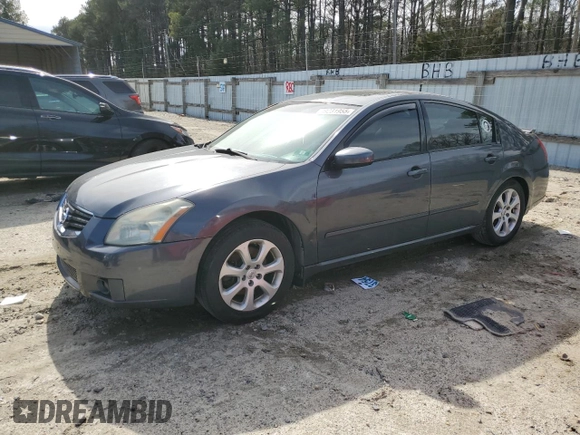 2008 Nissan Maxima 3.5 SL with VIN 1N4BA41E78C819983, listed as a Copart auction lot 49231955 with 157,415 mi miles and Salvage Title. Bid and sale history available at carsss.com. Image 1.