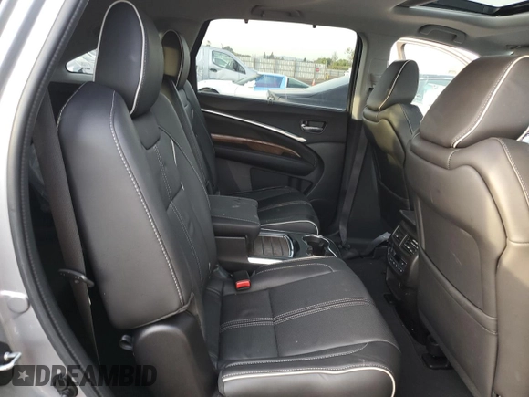 2019 Acura MDX Advance with VIN 5J8YD3H84KL001402, listed as a Copart auction lot 85201244 with 38,007 mi miles and Salvage title. Bid and sale history available at DreamBid. Image 11.