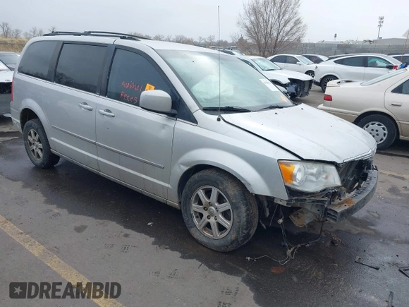 2010 Chrysler Town & Country Touring with VIN 2A4RR5D12AR208914, listed as a IAAI auction lot 41529269 with Not Provided miles and . Bid and sale history available at DreamBid. Image 1.